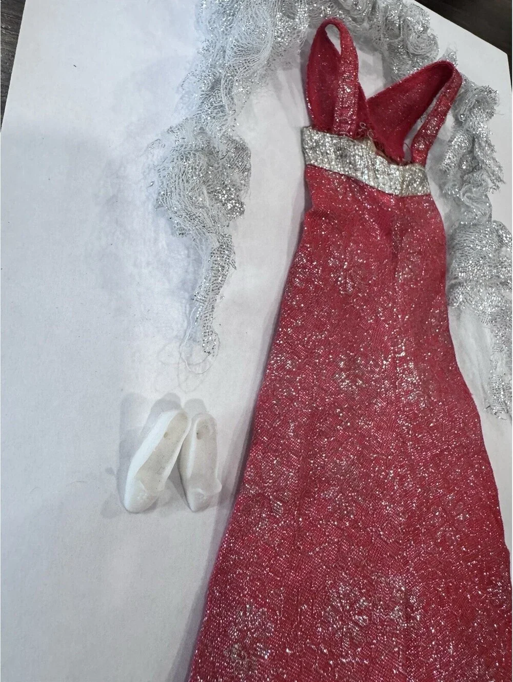 1976 Superstar Barbie Get Ups N Go GUAG Brocade Dream Fashion #9740 W/ microphon